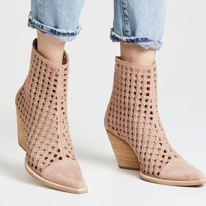 Jeffrey Campbell Oakwood Woven Booties